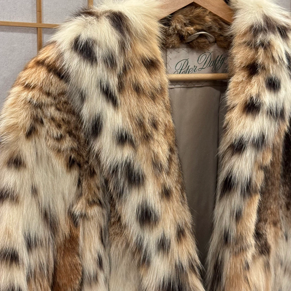 Vintage Peter Duffy Full Length REAL Fur Coat - photo 2