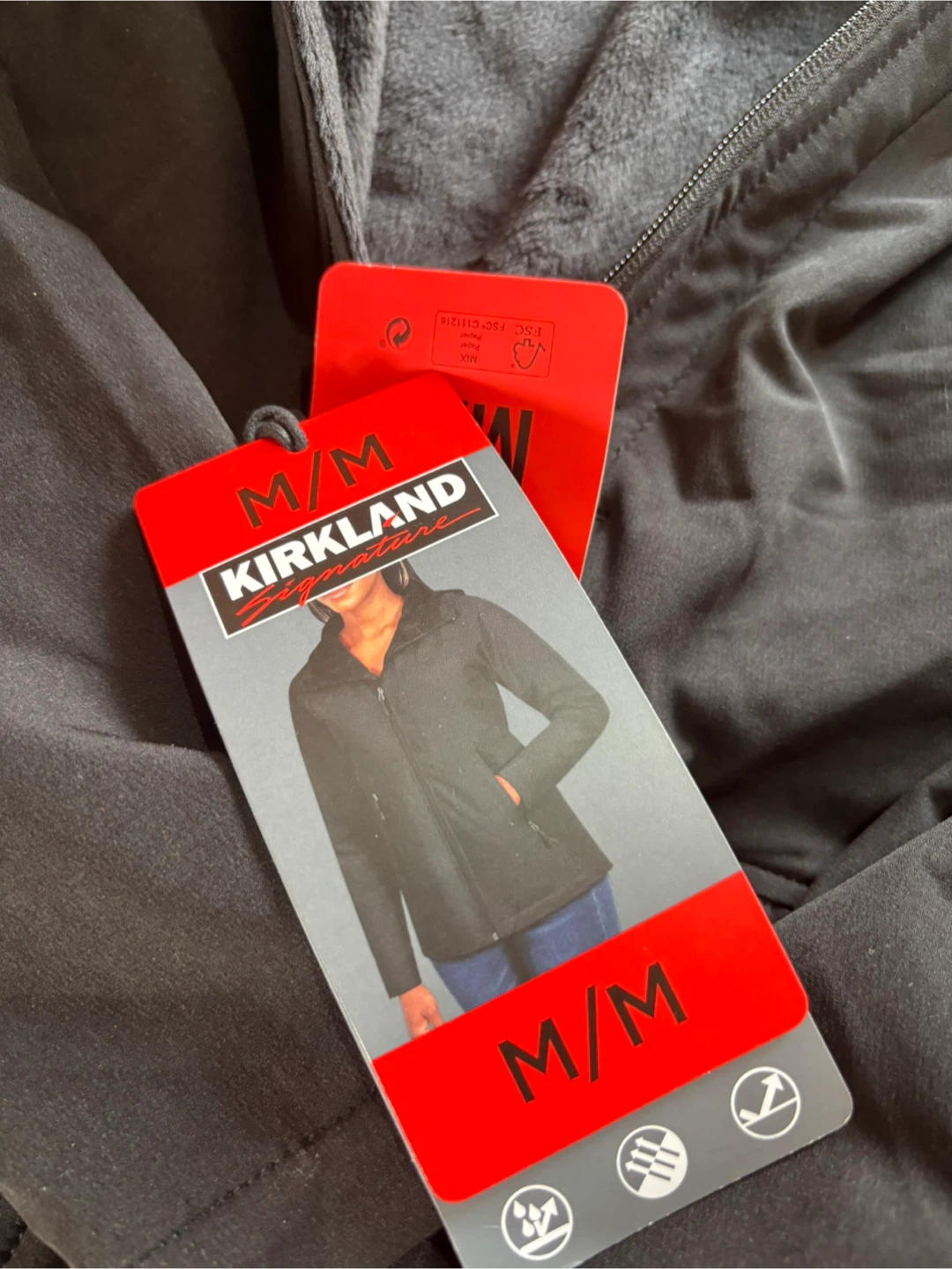 Kirkland Signature Women's Fleece-Lined Jacket M - photo 2