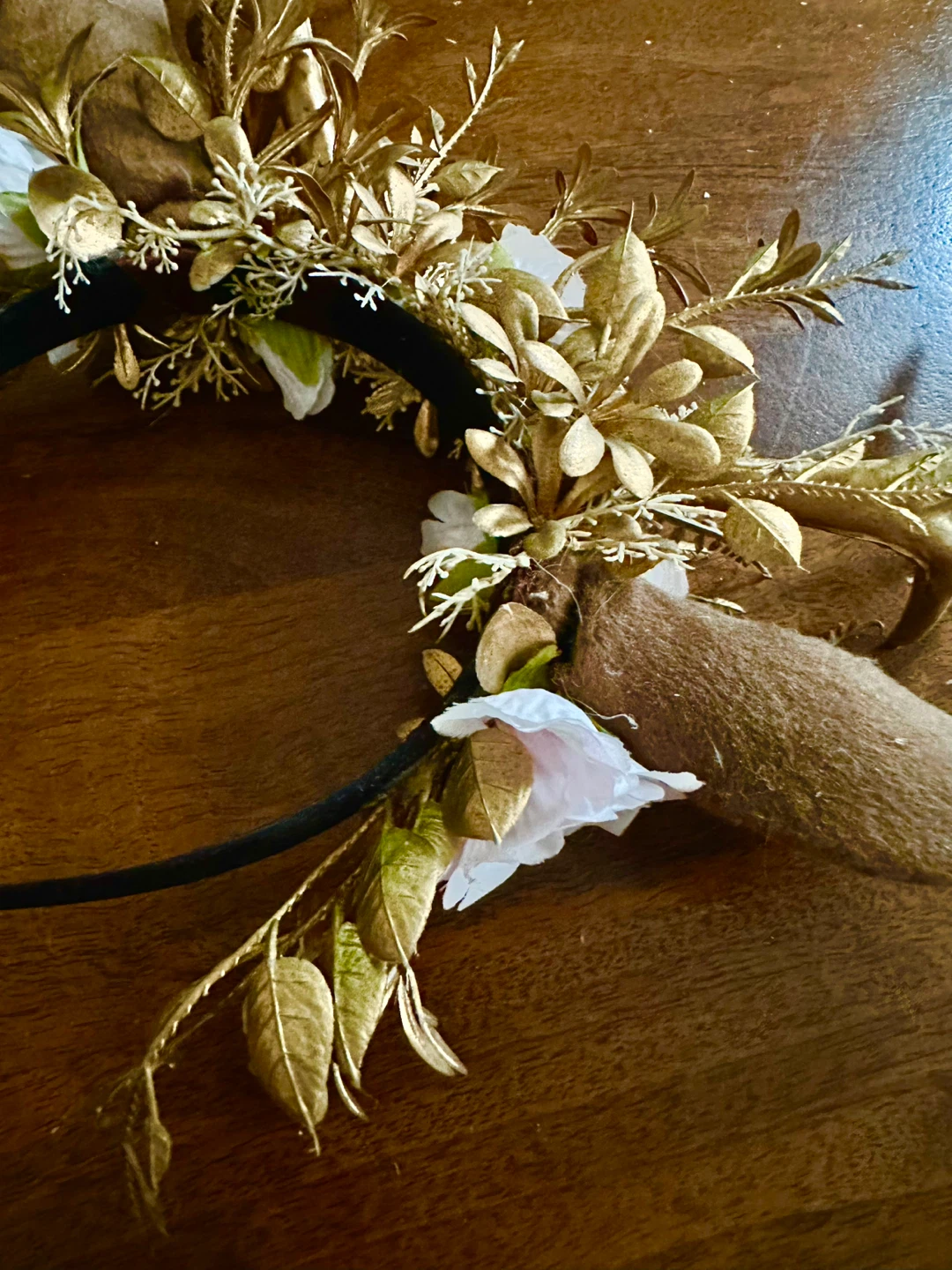 Floral Antler Headband - photo 5