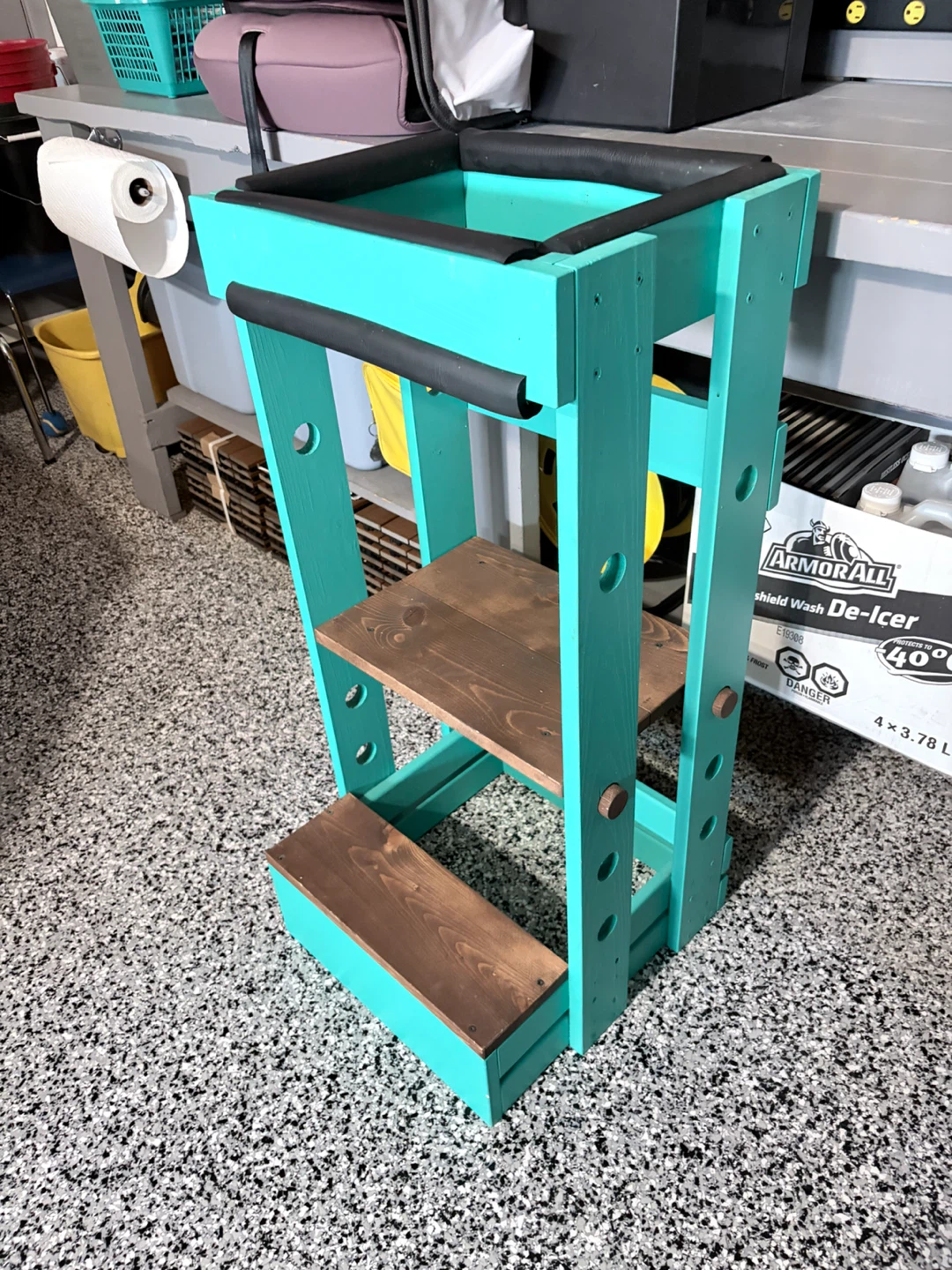 Handmade Toddler Kitchen Learning Tower