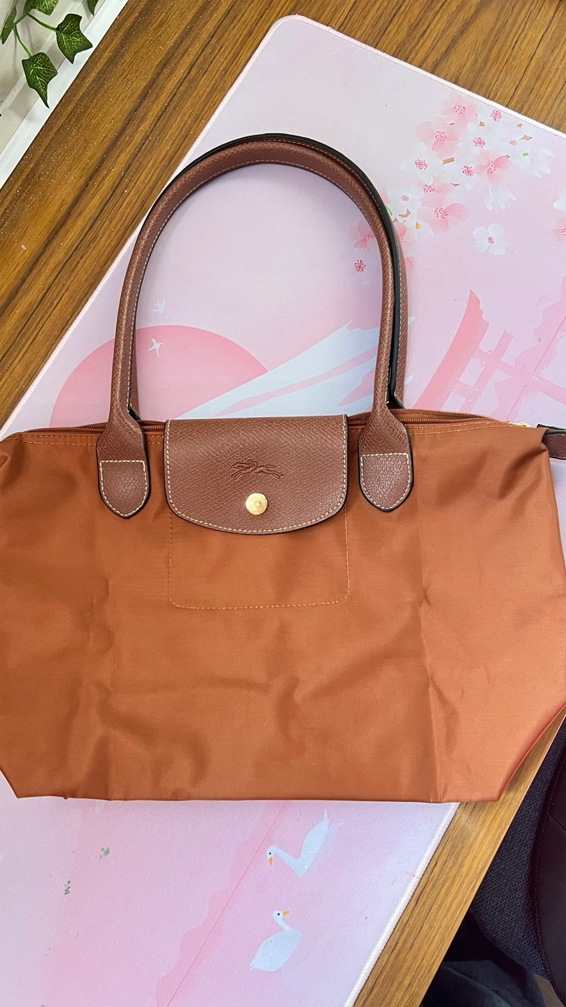 Medium tote bag cognac - photo 3