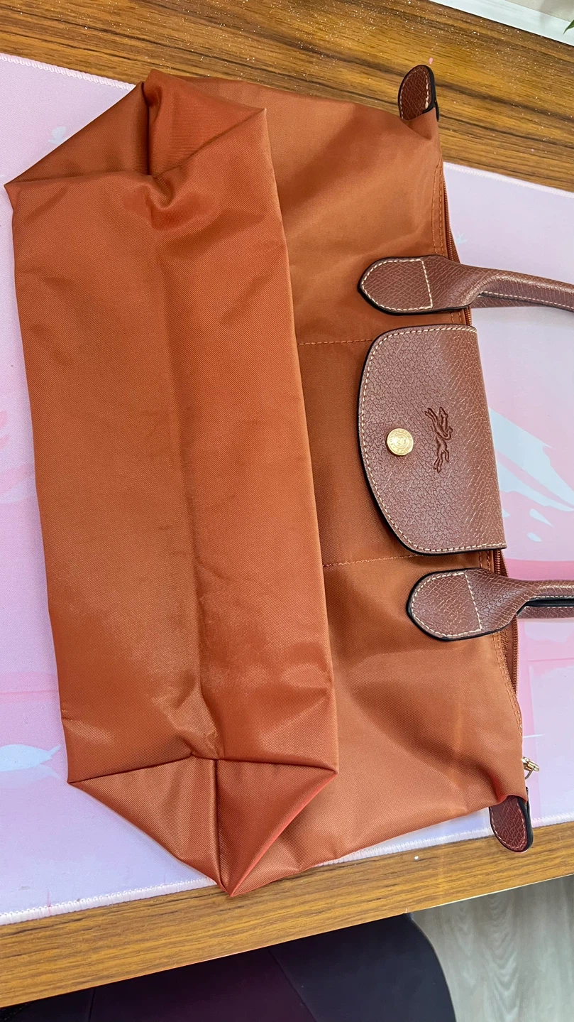 Medium tote bag cognac - photo 5