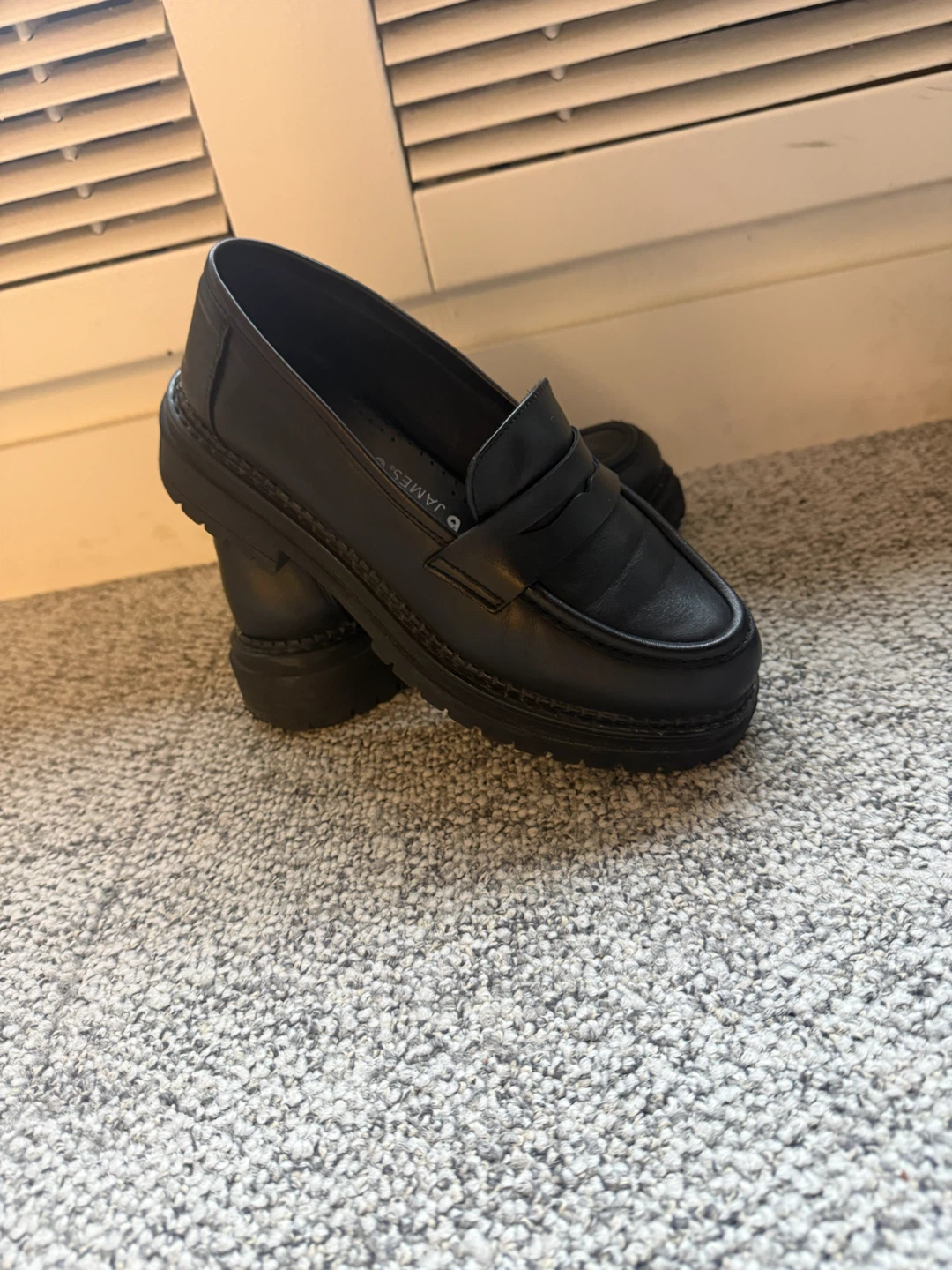 L’intervalle Black Leather Loafers - photo 3