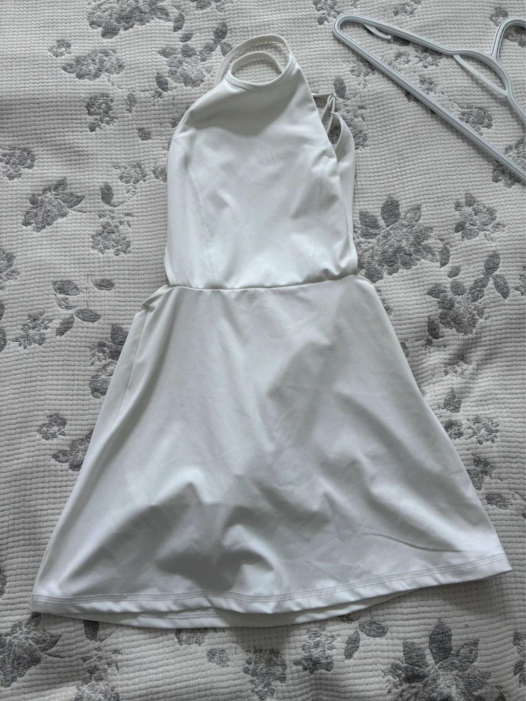 Open Back Active Dress with Shorts