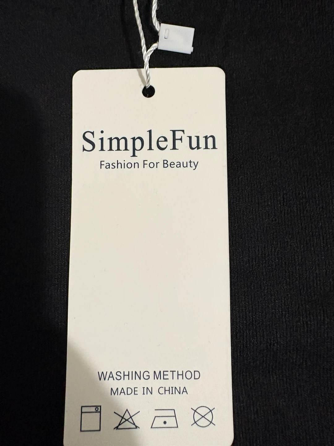 SimpleFun Black Long Sleeve Top - photo 3