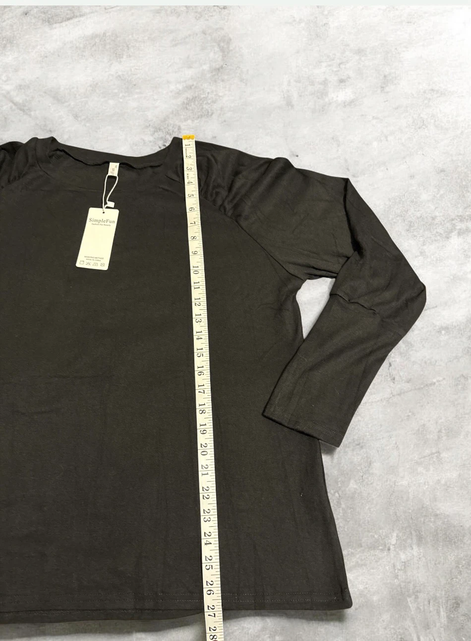 SimpleFun Black Long Sleeve Top - photo 4
