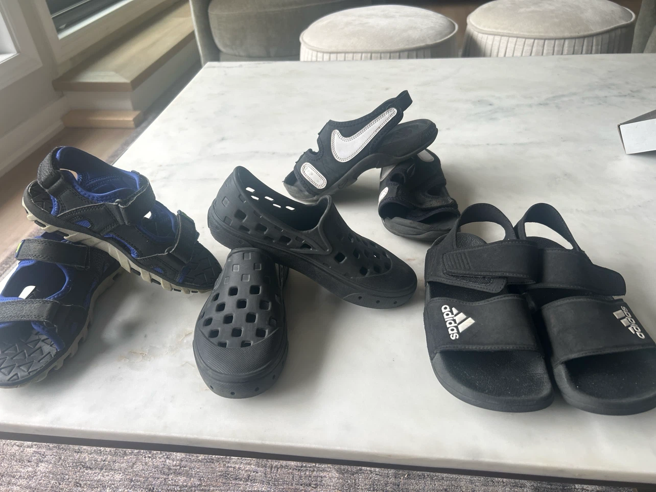 Kids' Sandals and Water Shoes Bundle
