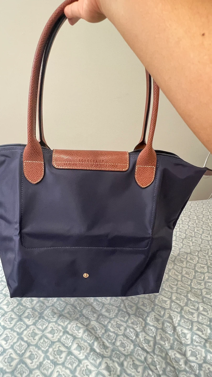 Navy blue large tote bag - photo 2