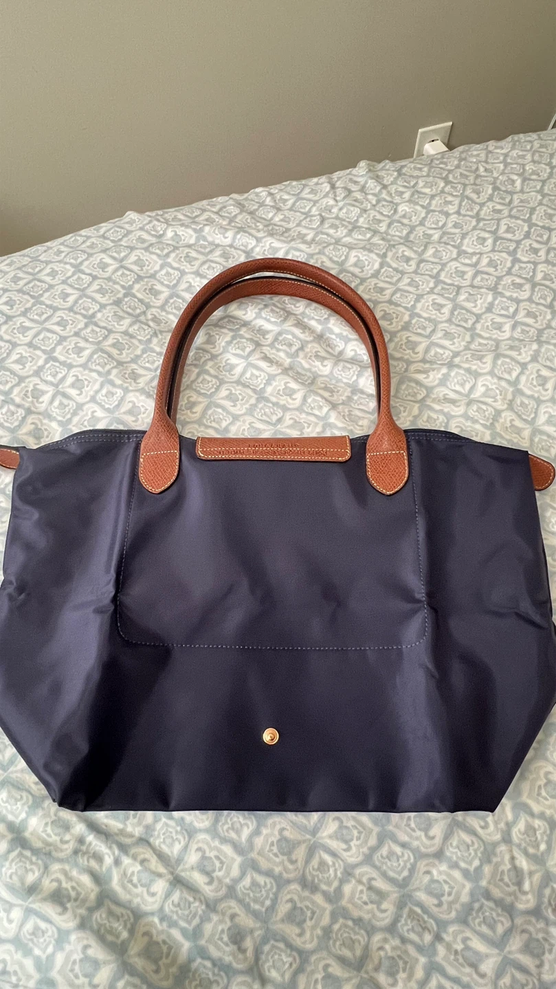 Navy blue large tote bag - photo 3