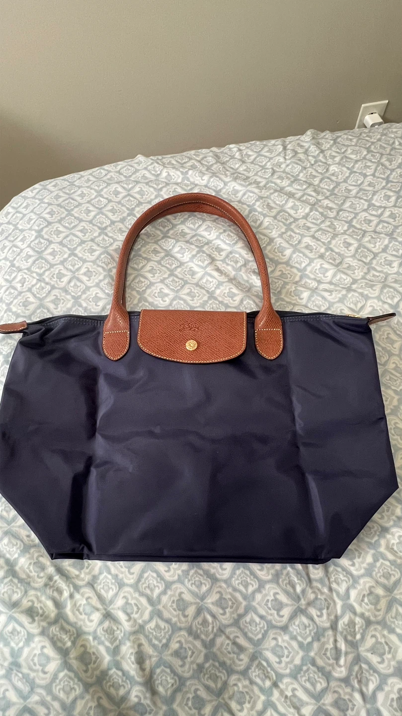 Navy blue large tote bag - photo 4