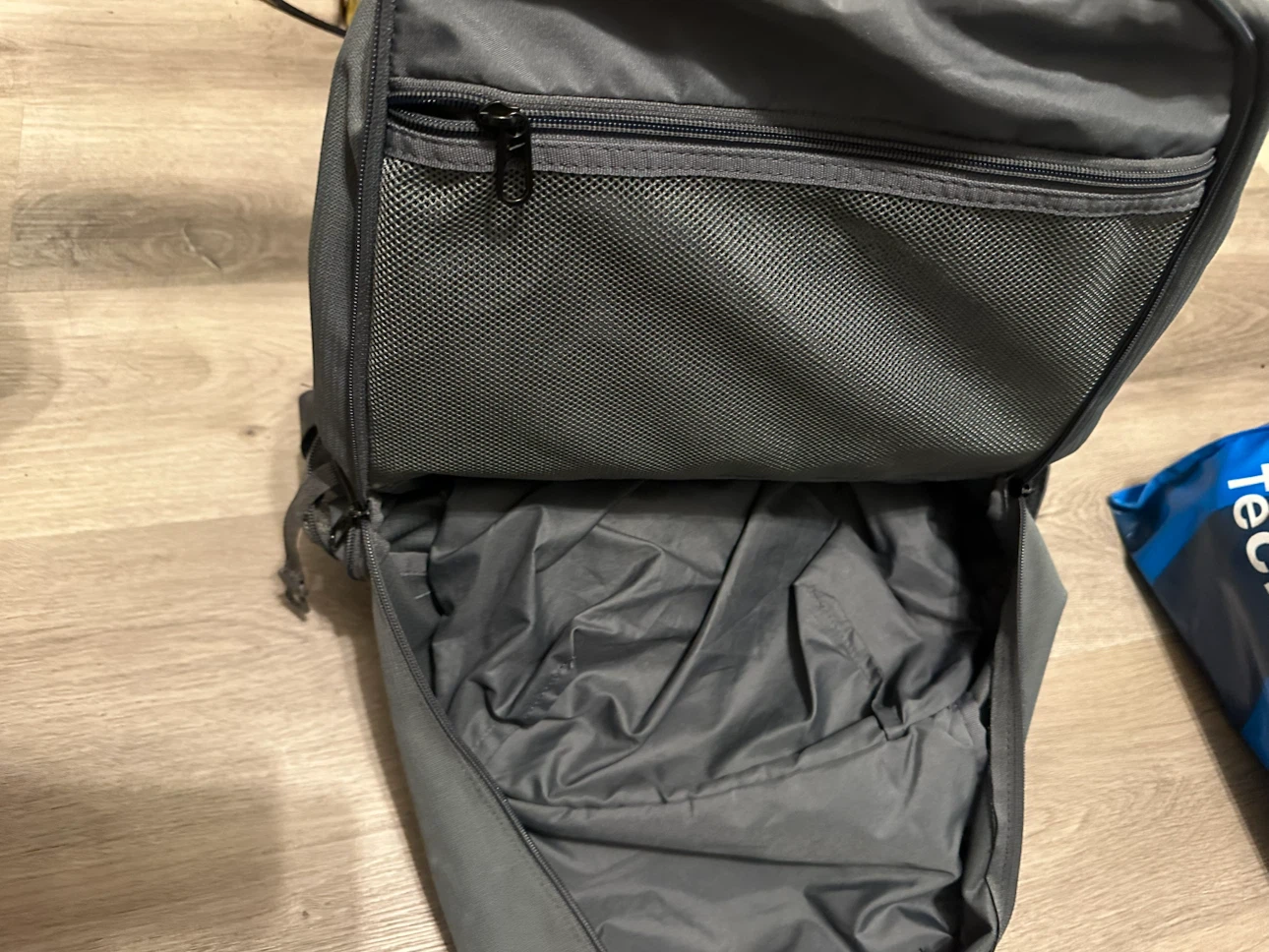 Nike Gray & Black Backpack – Clean Condition - photo 4