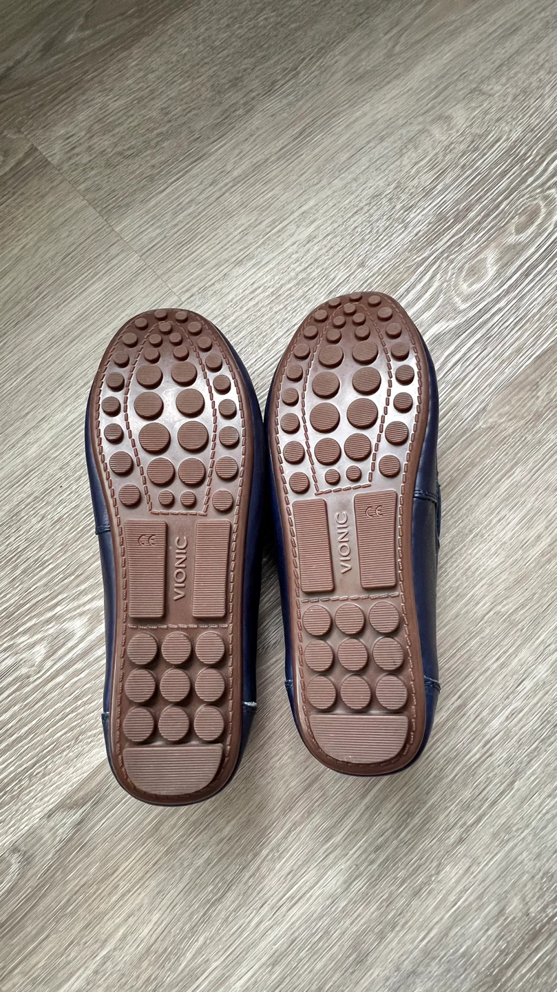 Vionic Navy Leather Loafers - photo 5
