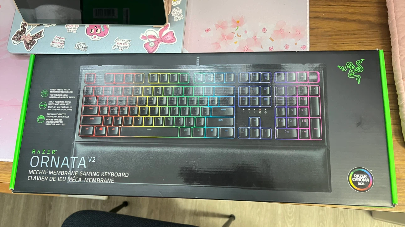Razer Ornata V2 Mecha-Membrane Gaming Keyboard