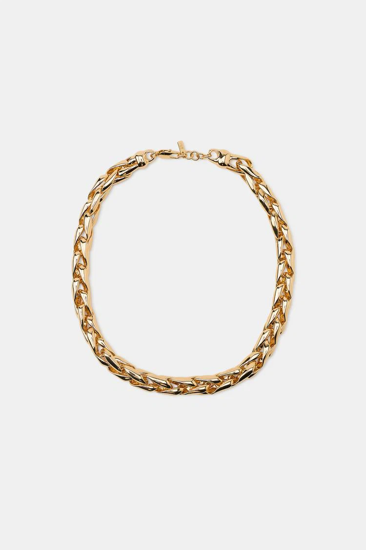 ZARA Gold Chain Necklace New