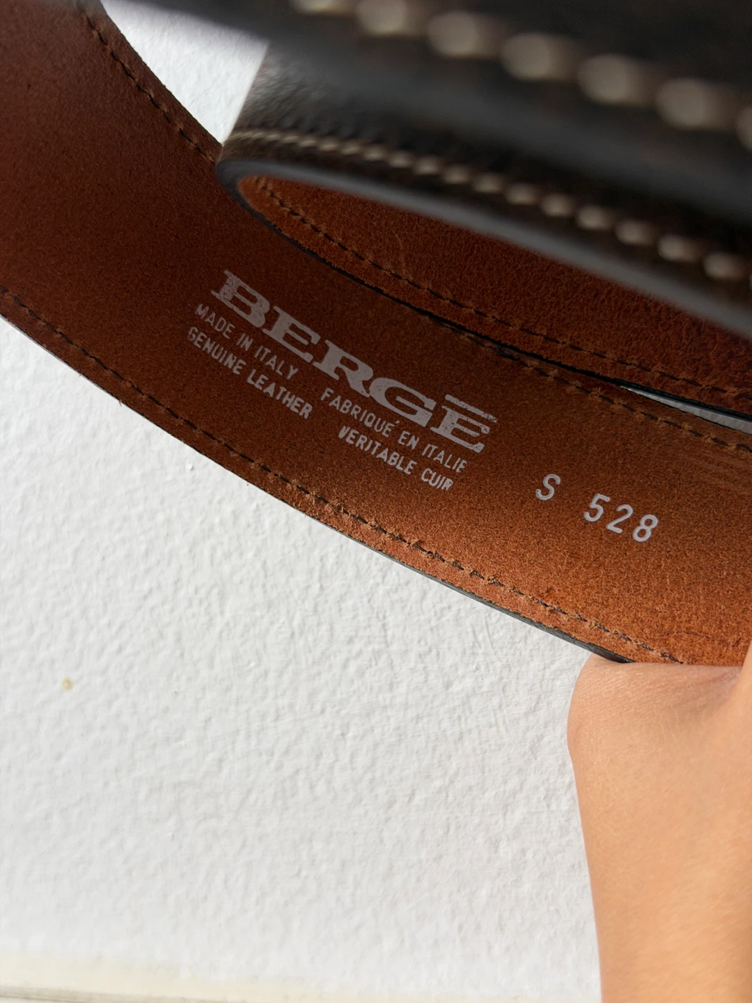 Berge Italian Leather - Western style belt - photo 3