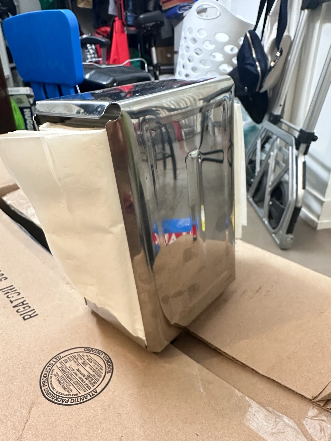 Stainless Steel Napkin Dispenser - photo 2