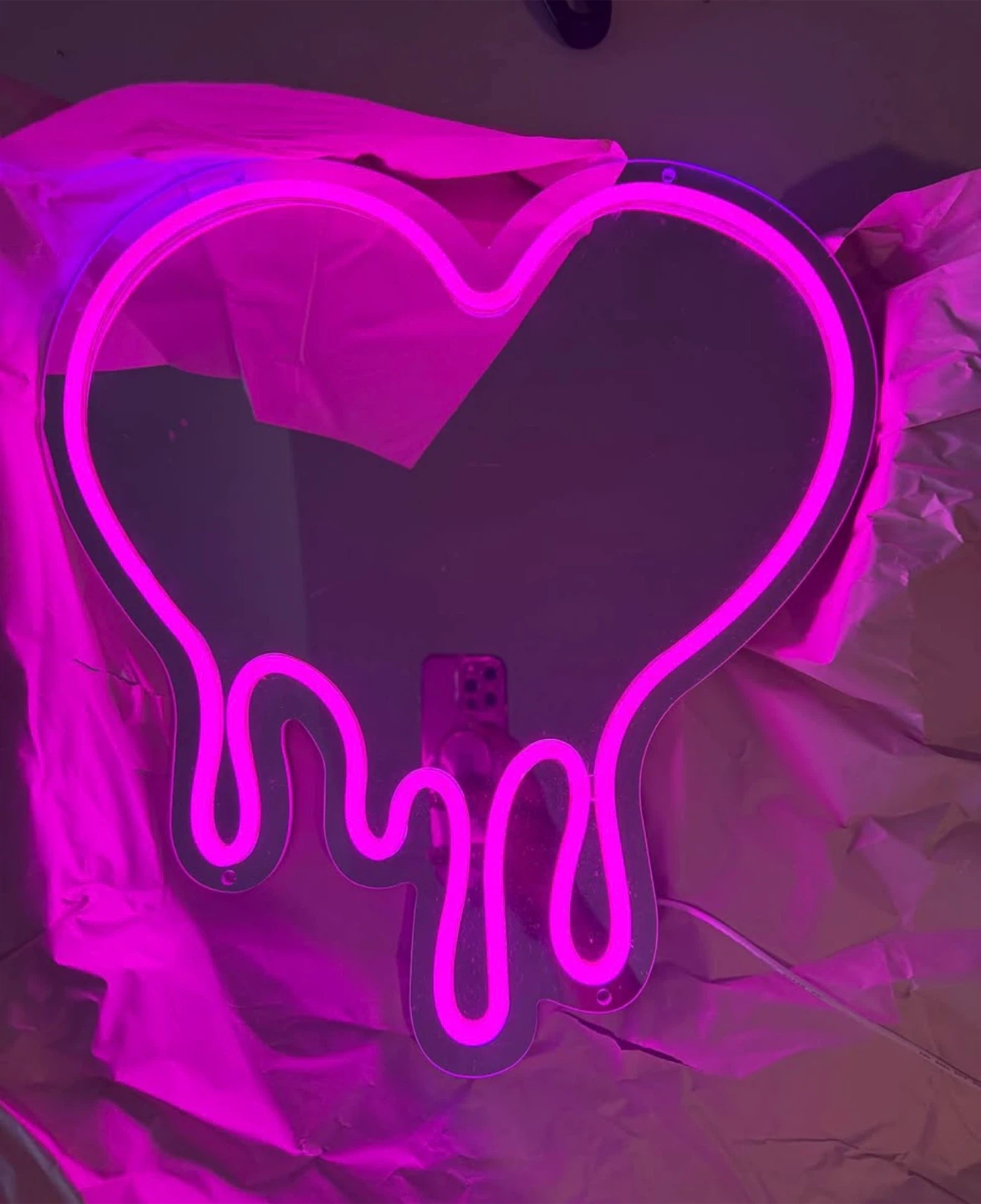 Neon Pink Mirror - photo 2