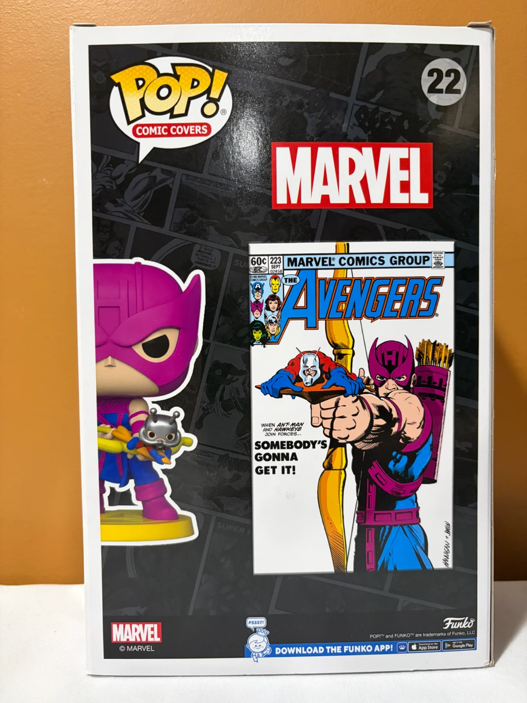 Hawkeye & Ant-Man Funko Pop! Comic Cover #22 - Target Exclusive - photo 2