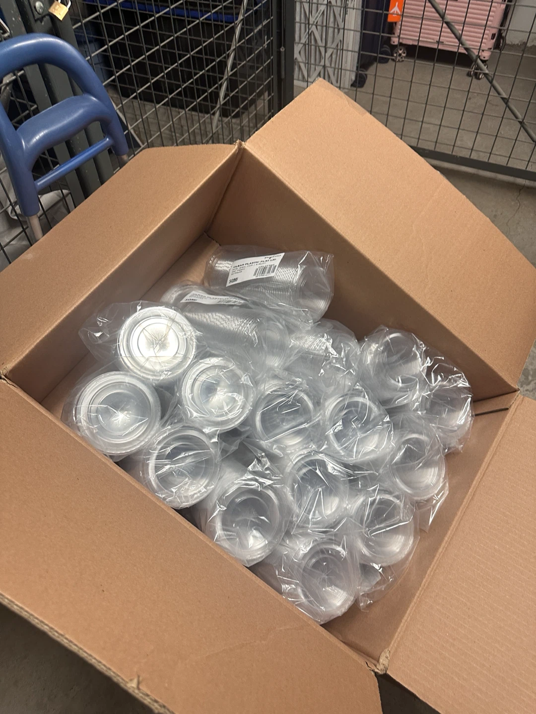 Clear Plastic Cups and Lids - photo 3