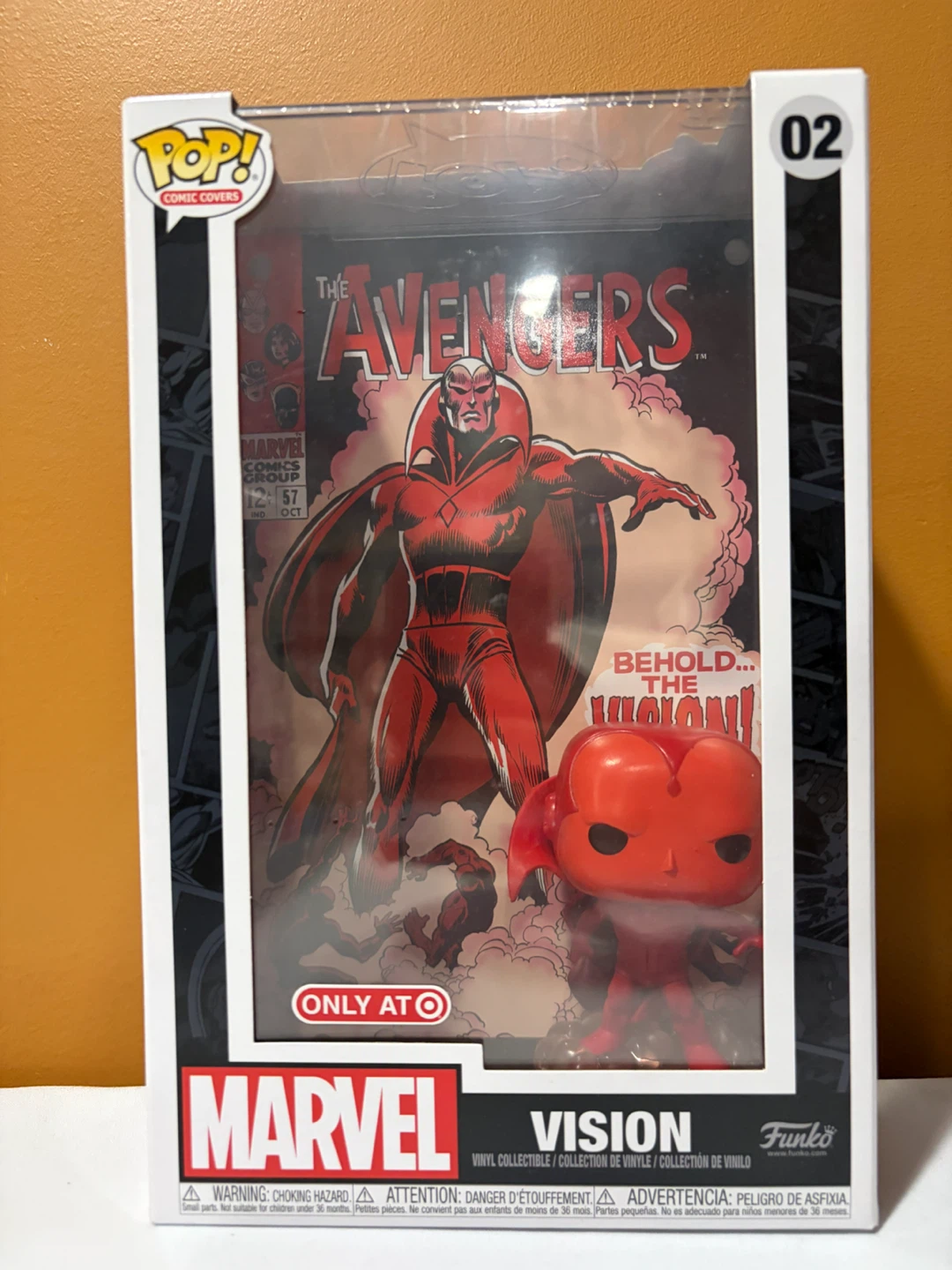 Vision Funko Pop! Comic Cover #02 - Target Exclusive