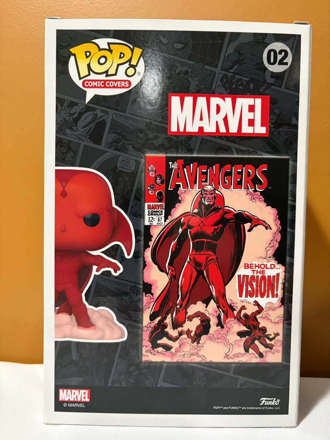 Vision Funko Pop! Comic Cover #02 - Target Exclusive - photo 2