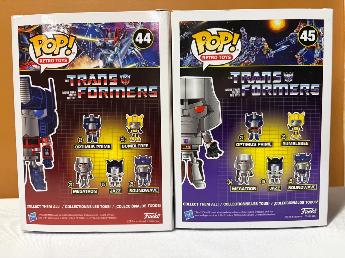 Optimus Prime (Axe) & Megatron (Mace) Funko Pop! - EB Games - photo 2
