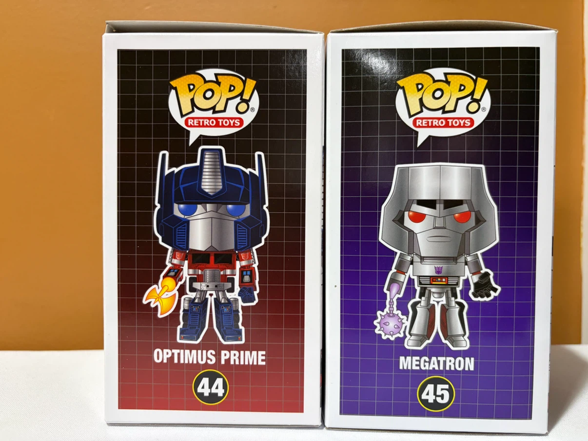 Optimus Prime (Axe) & Megatron (Mace) Funko Pop! - EB Games - photo 3