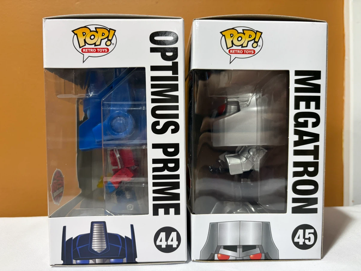 Optimus Prime (Axe) & Megatron (Mace) Funko Pop! - EB Games - photo 4