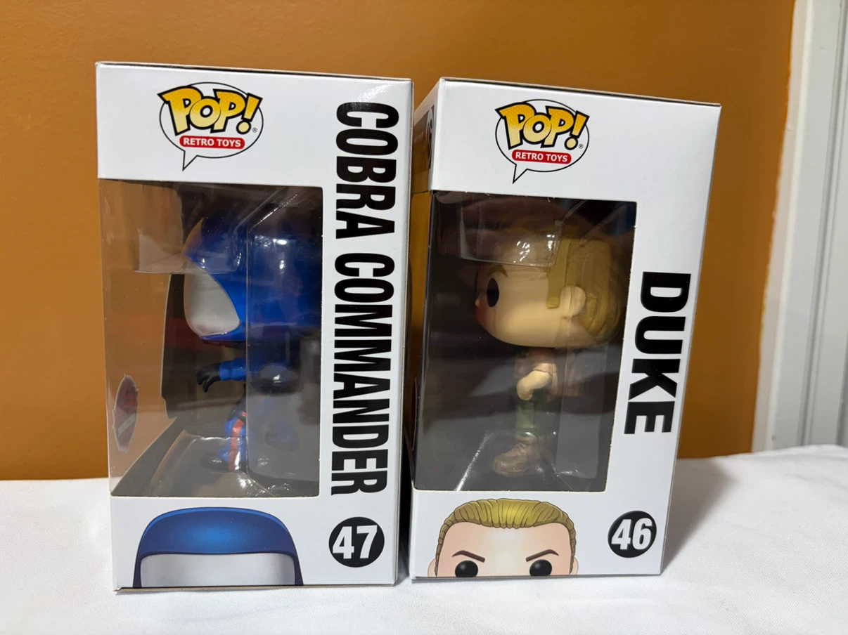 Cobra Commander & Duke Funko Pop! #46 & #47 - EB Games Exclusive - photo 4
