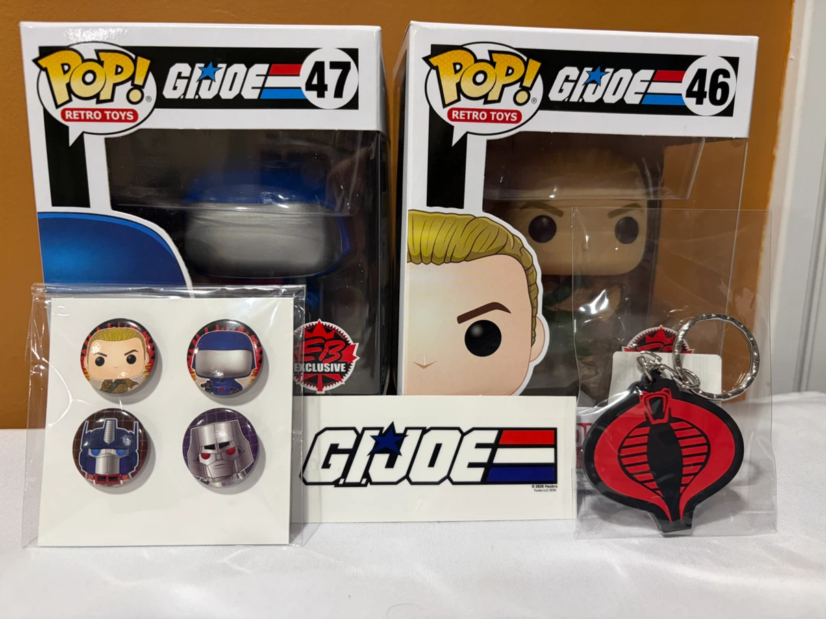 Cobra Commander & Duke Funko Pop! #46 & #47 - EB Games Exclusive - photo 5
