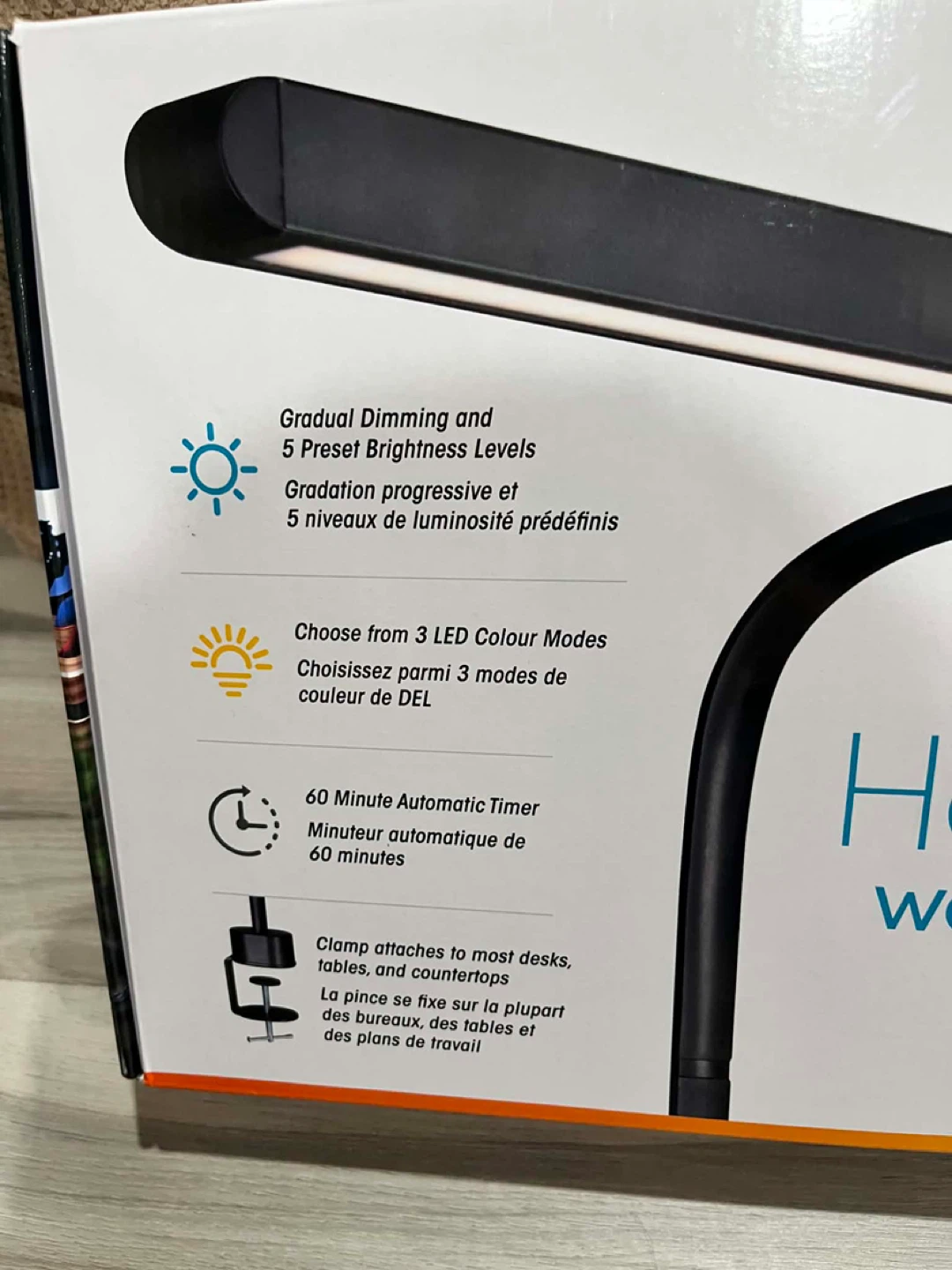 OttLite Wellness Series LED Computer Clamp Lamp - photo 4