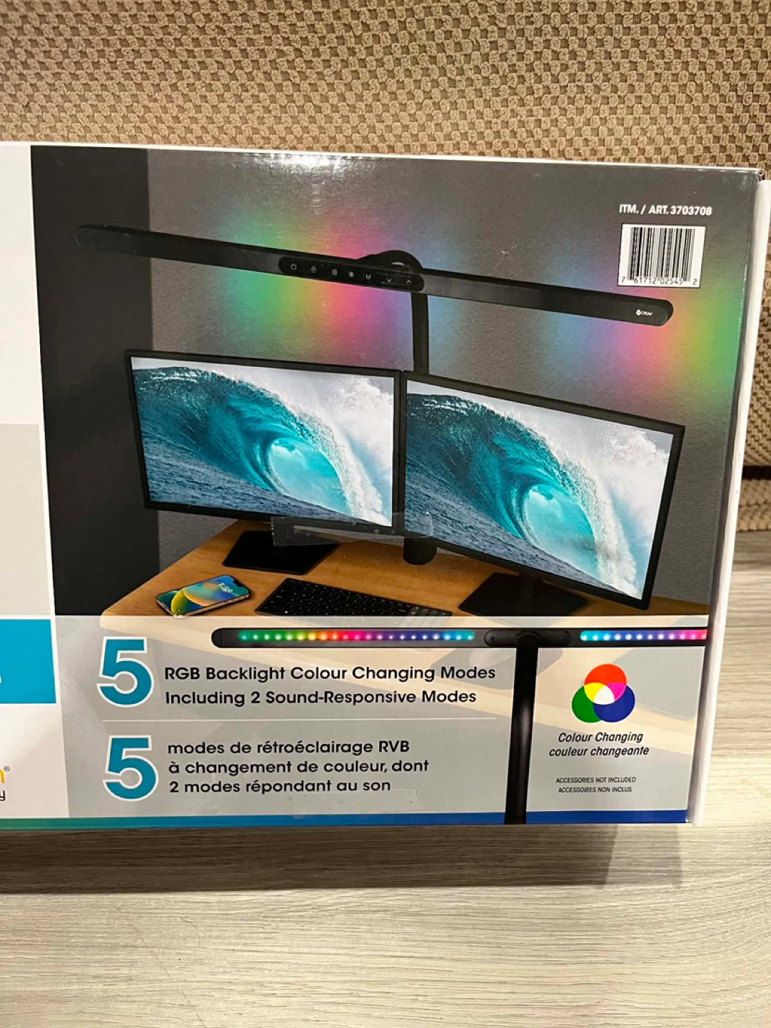 OttLite Wellness Series LED Computer Clamp Lamp