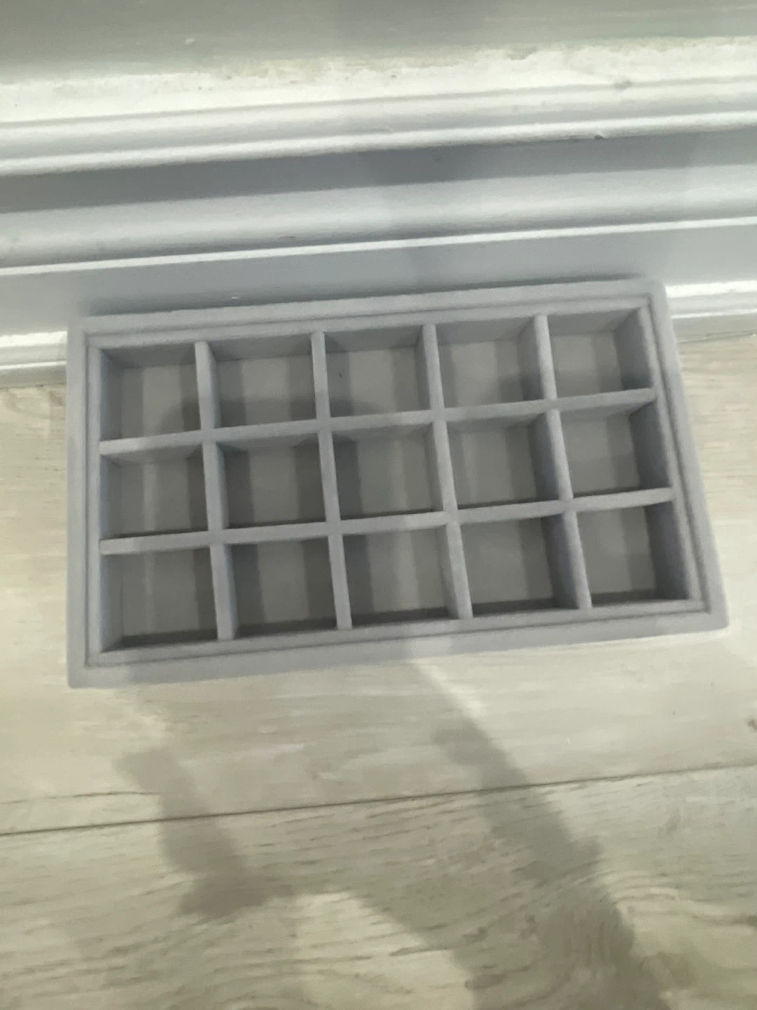 Grey Velvet Jewelry Organizer Tray - photo 3