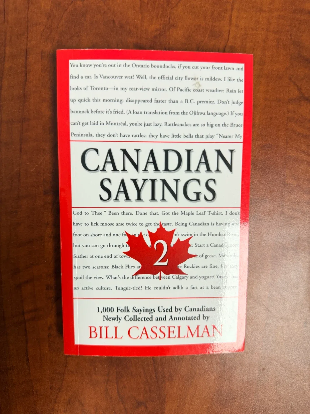 Canadian Sayings 2 by Bill Casselman