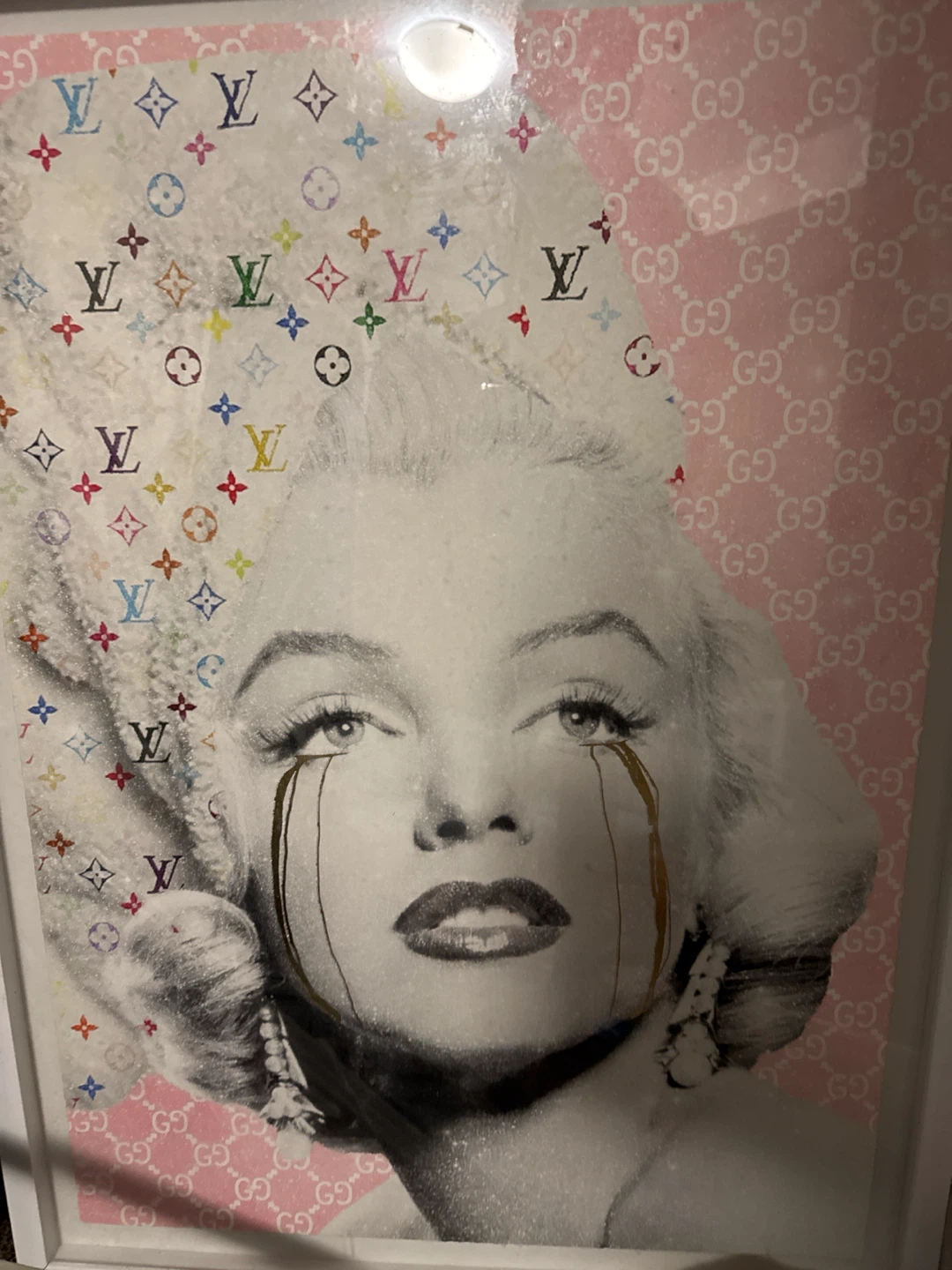 Marilyn Monroe Luxury Pop Art Print