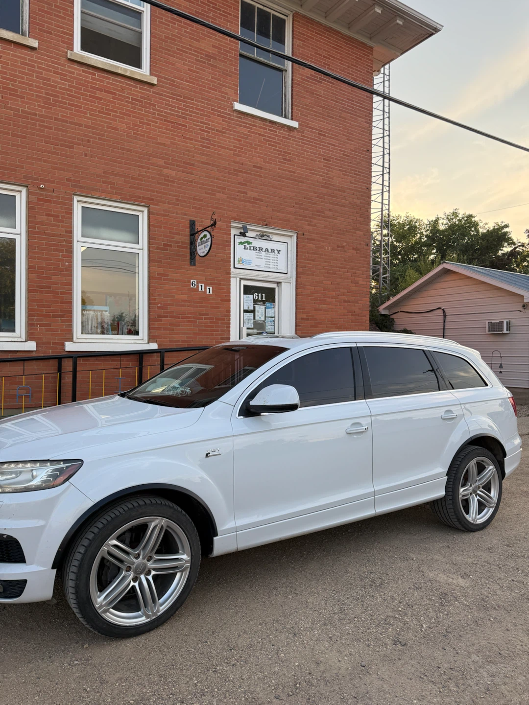 2012 White Audi Q7 V6T Supercharged SUV