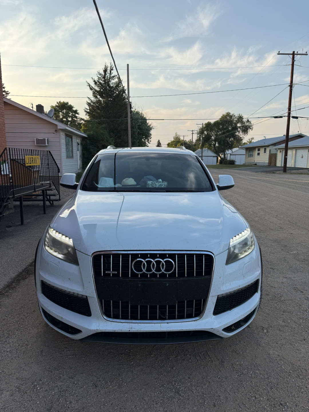 2012 White Audi Q7 V6T Supercharged SUV - photo 2