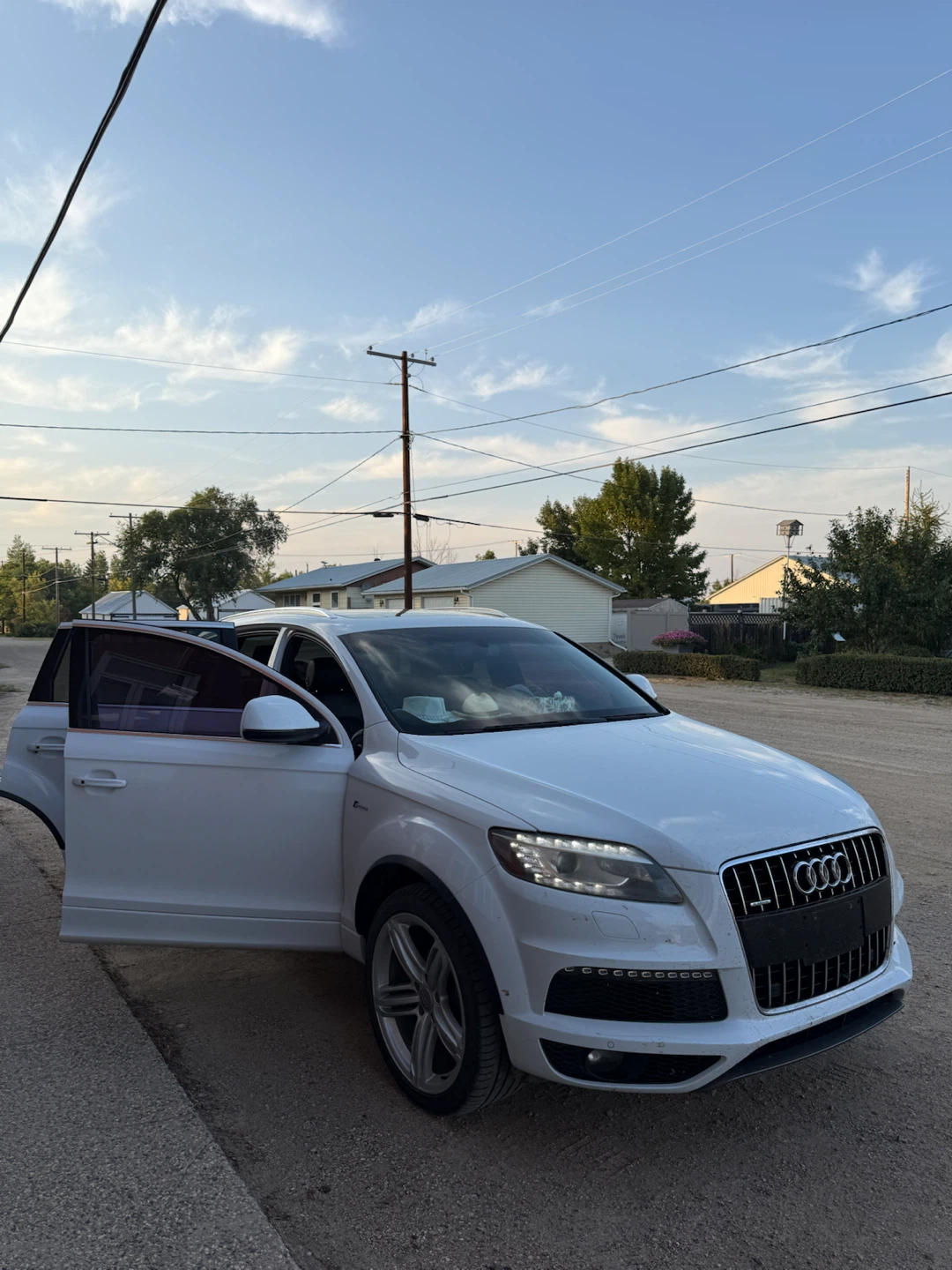 2012 White Audi Q7 V6T Supercharged SUV - photo 4
