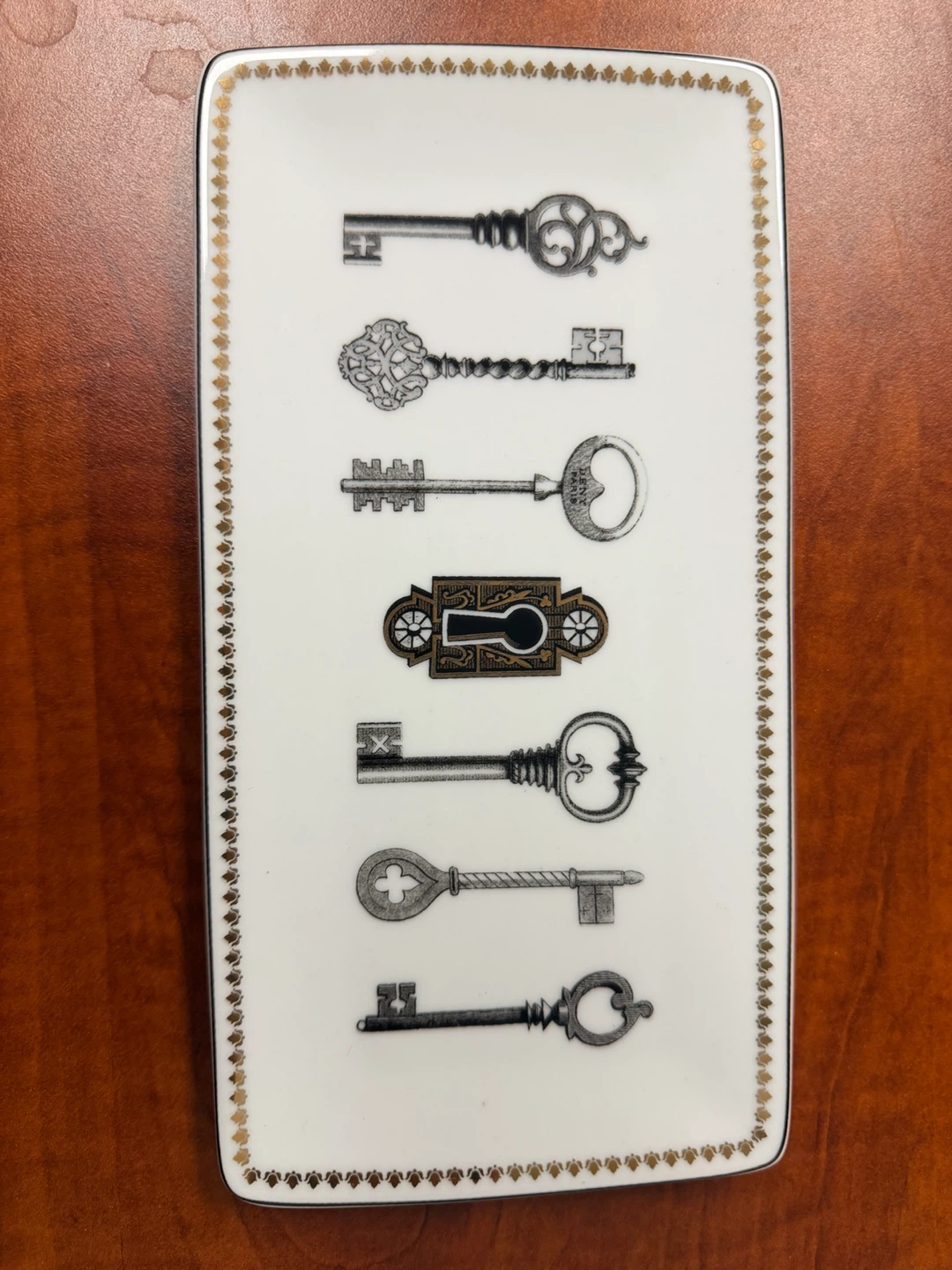 Thomas O'Brien Key Motif Tray