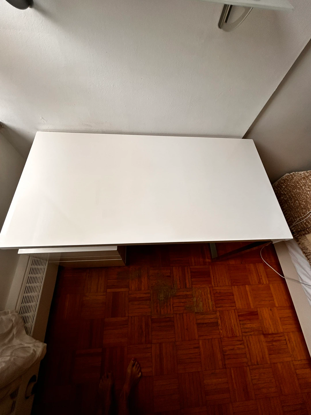 White lacquered Structube Desk for sale - photo 3