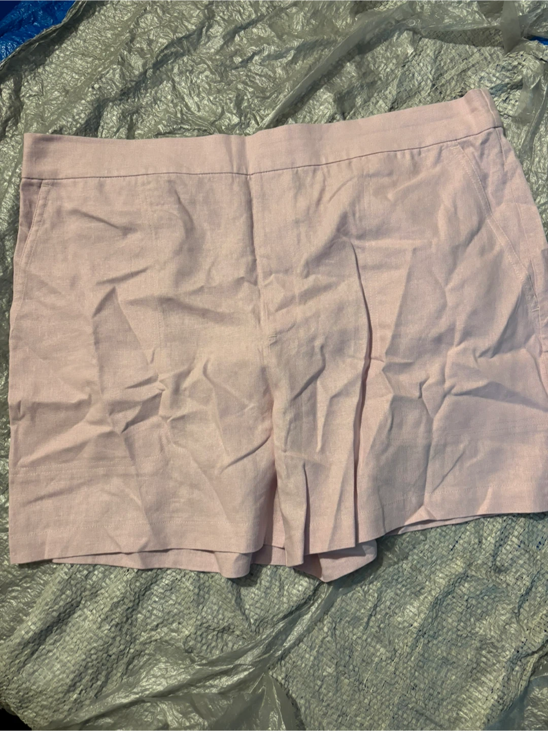 Banana Republic Pink Linen Blend Shorts XL