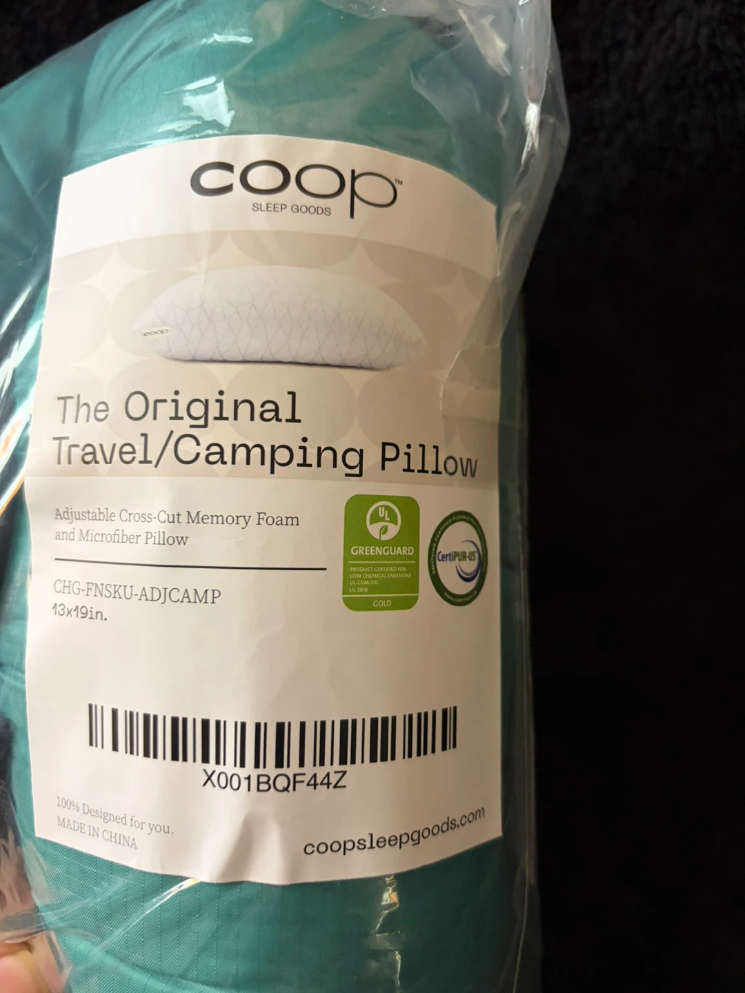 Coop The Original Travel/Camping Pillow