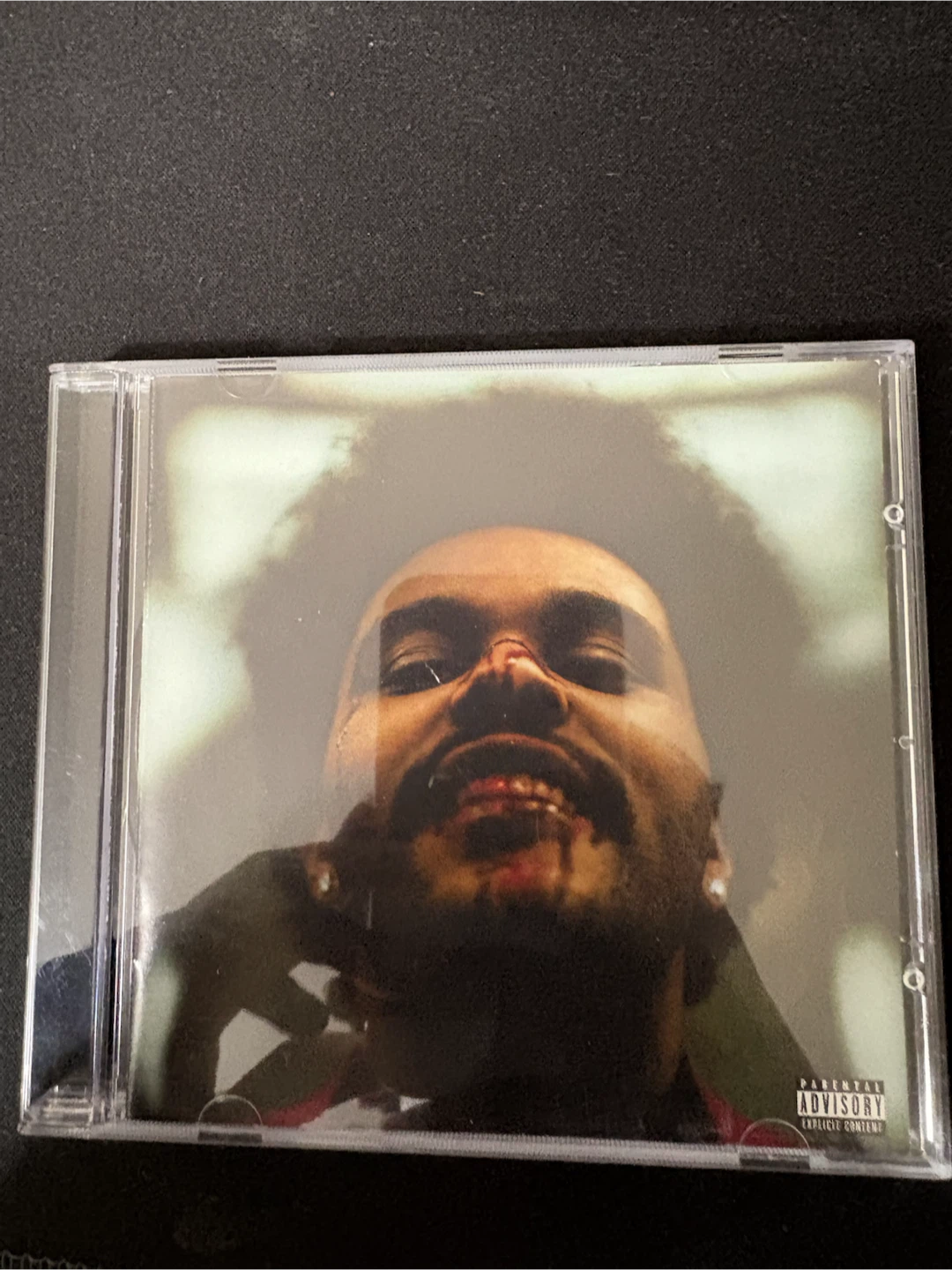 audio CD for the album After Hours by The Weeknd