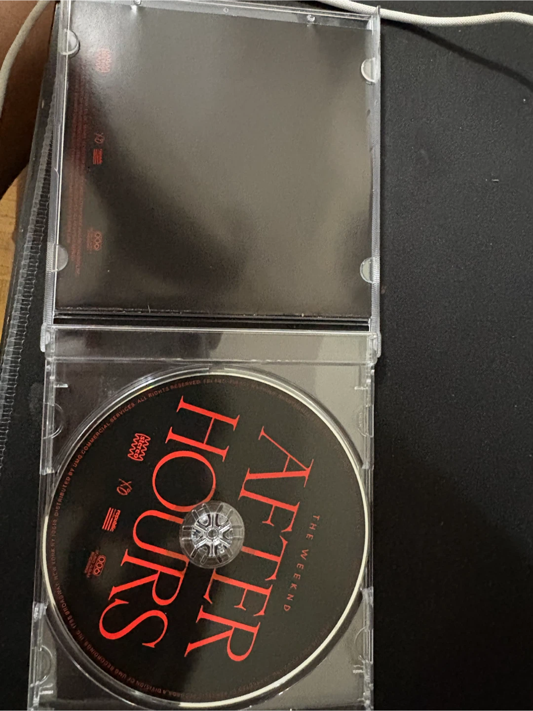 audio CD for the album After Hours by The Weeknd - photo 2