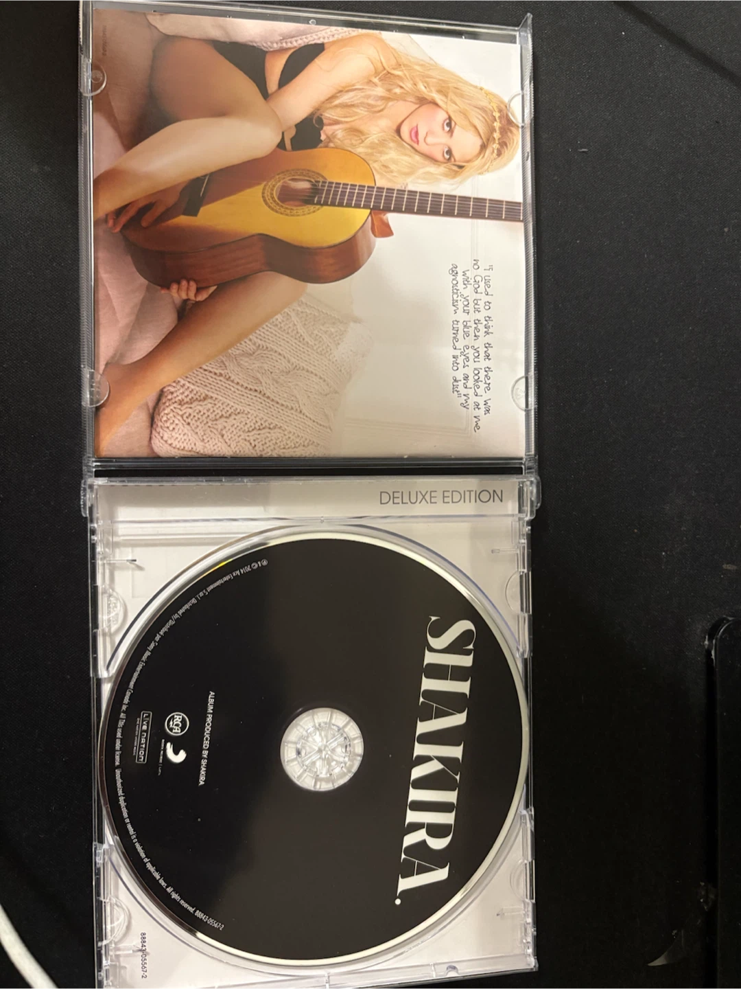 deluxe edition cd of shakira's 2014 - photo 2