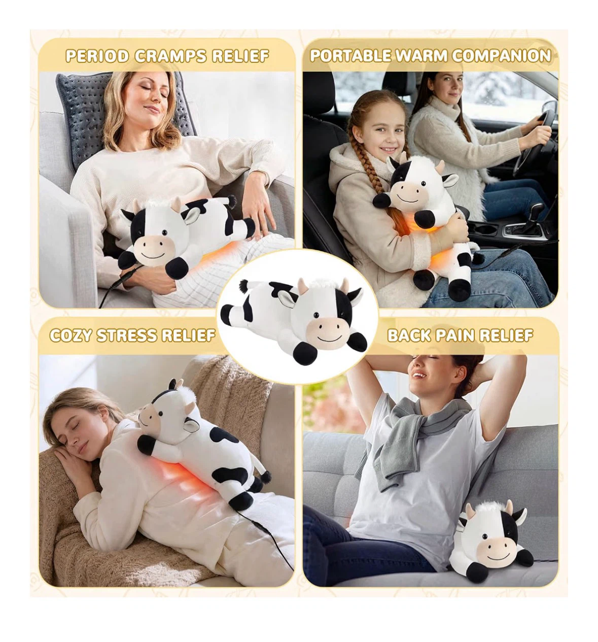 USB Powered Electric Cow Heating Pad - photo 3