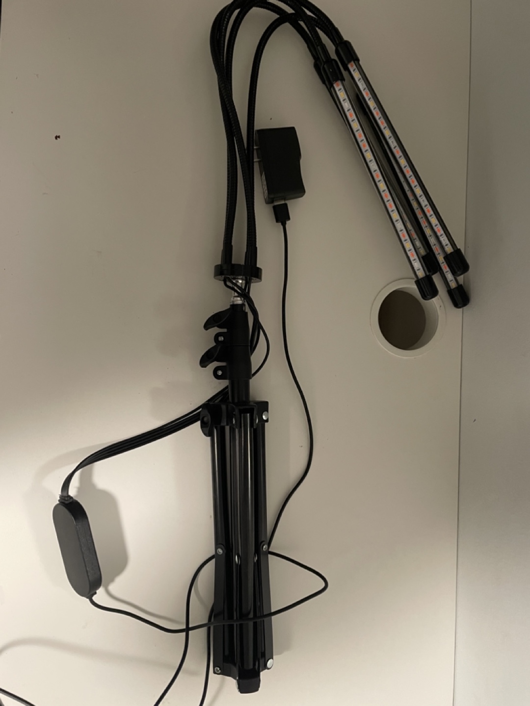 3-Head LED Plant Growth Light with Tripod Stand - photo 5
