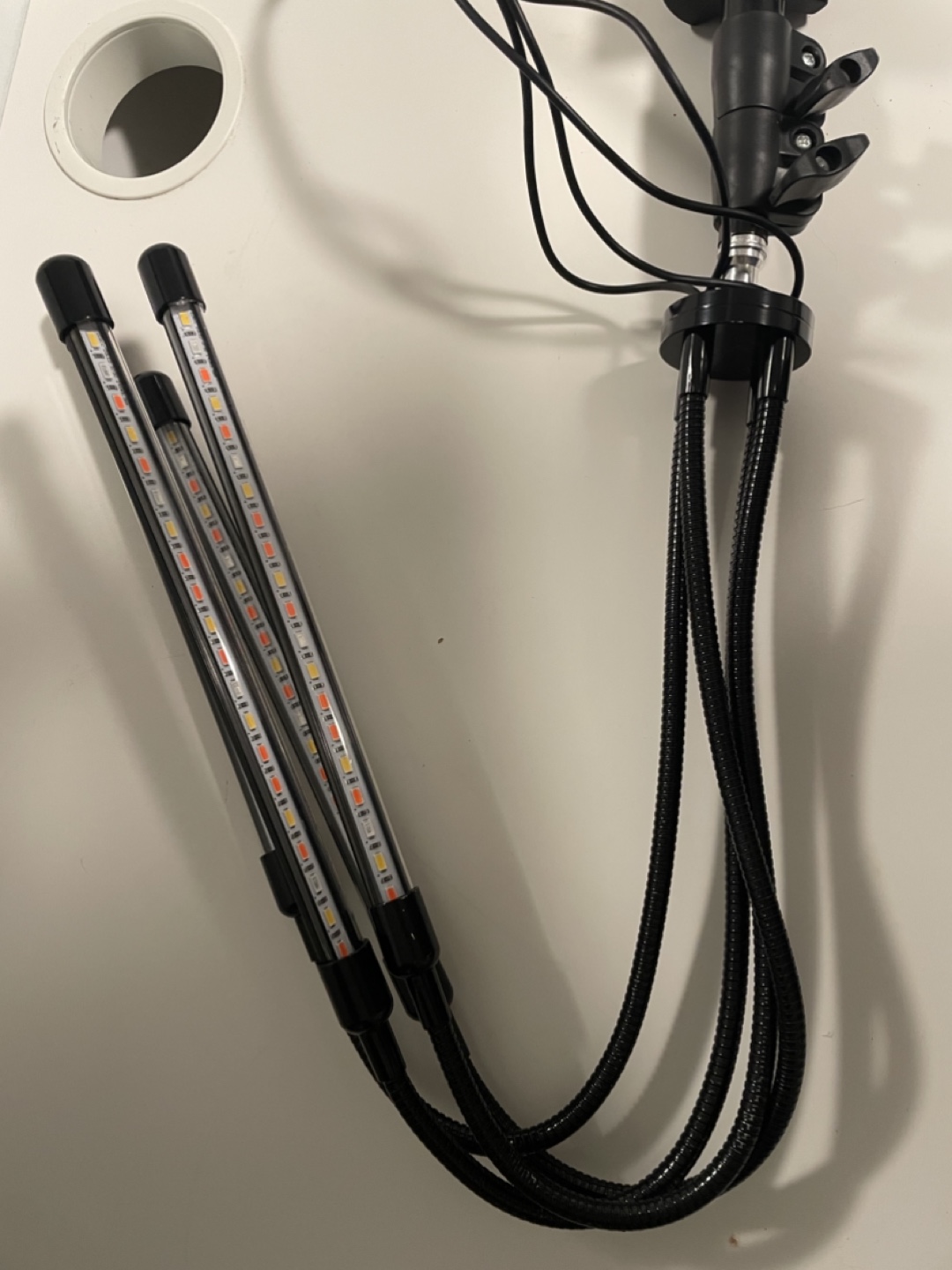 3-Head LED Plant Growth Light with Tripod Stand - photo 2