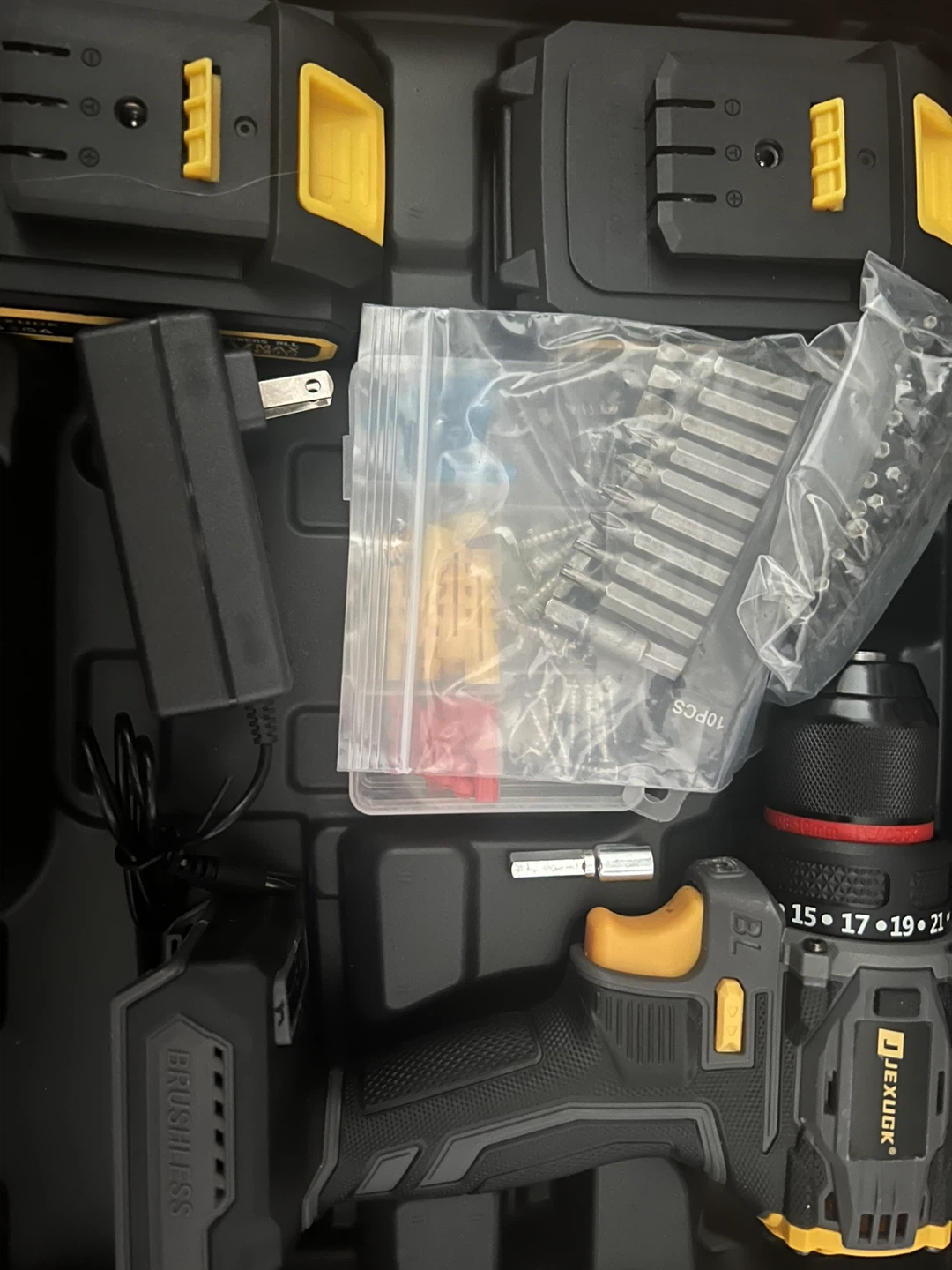 21V Cordless Drill Driver Kit - photo 3