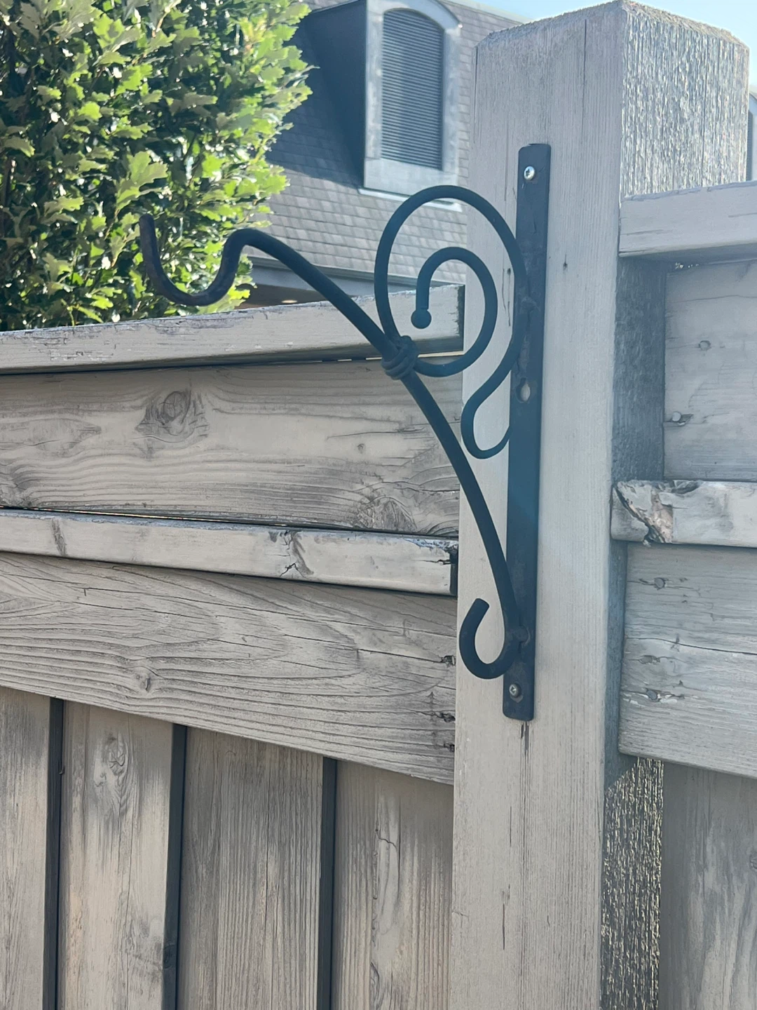Black Metal Decorative Plant Hanger - photo 3